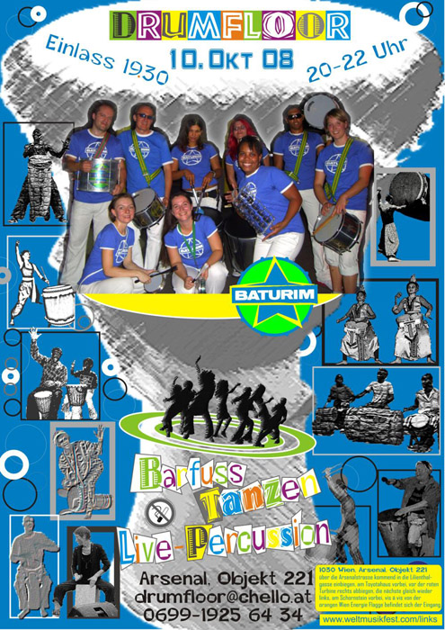 Flyer Drumfloor